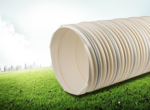 PVC-U钢塑复合缠绕排水管